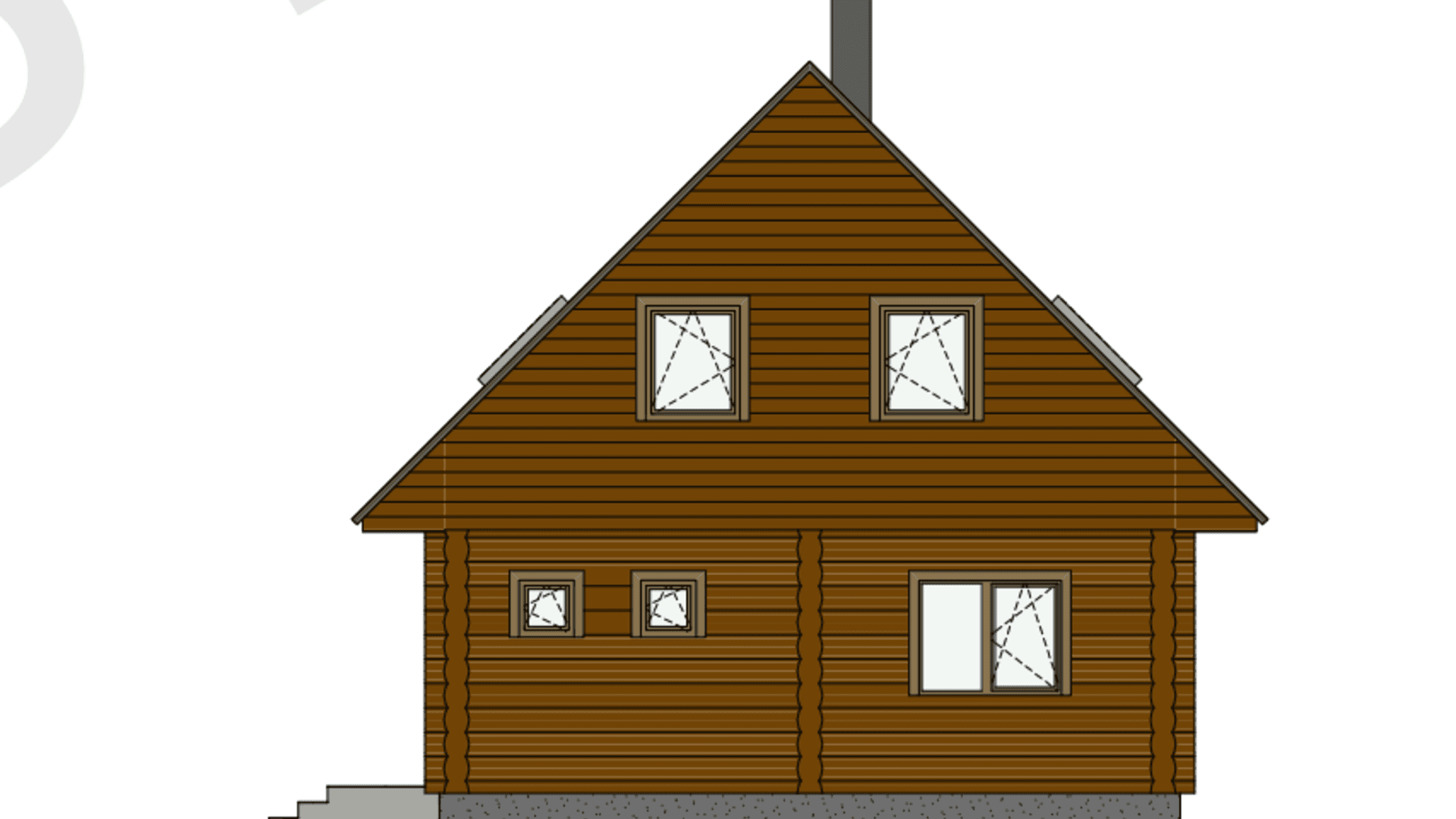 Log House